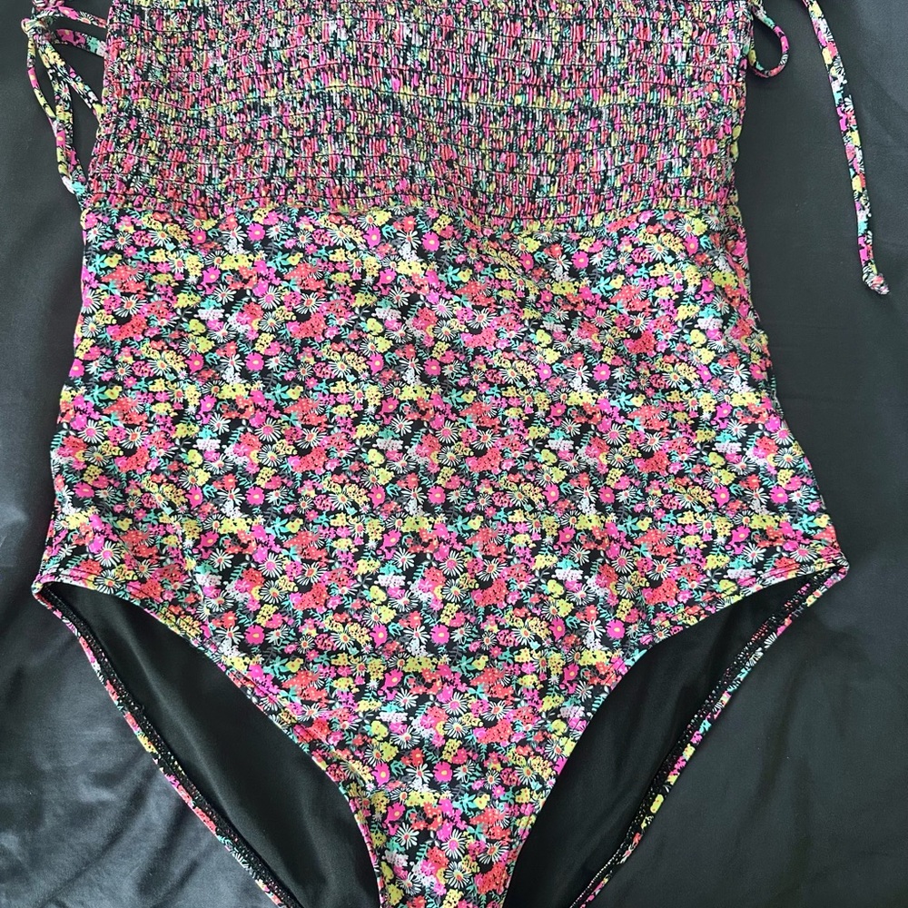 Baltic Born Multicolor Floral Kids Swim One Piece
